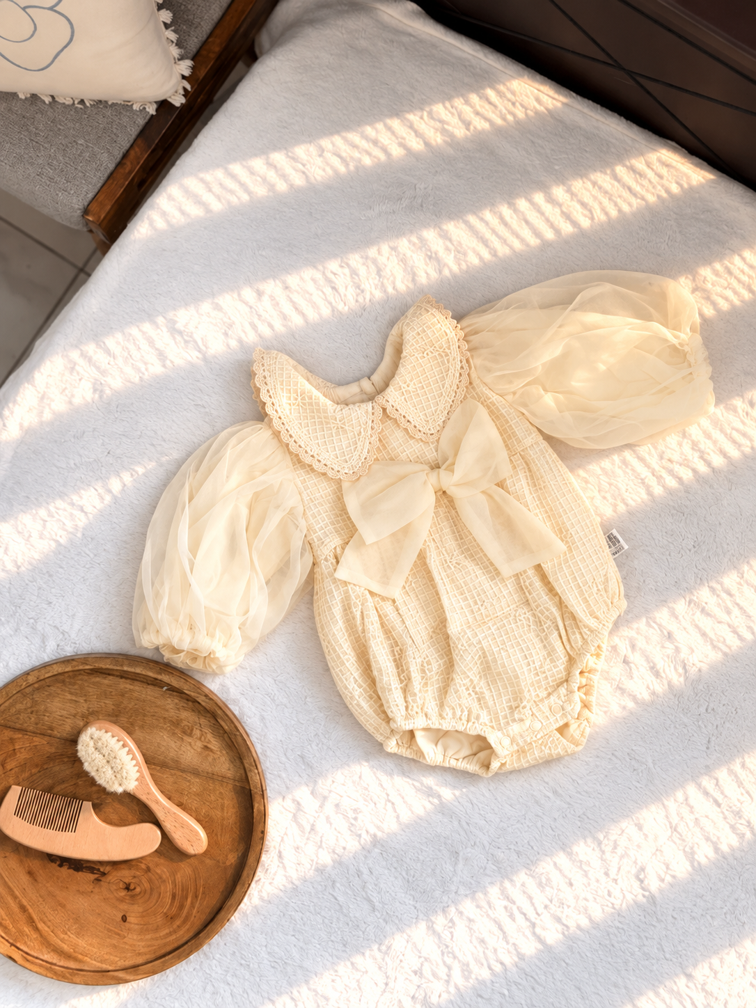 Belle Bow Romper