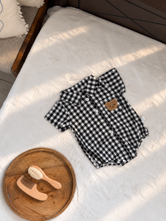 Baby Collared Romper