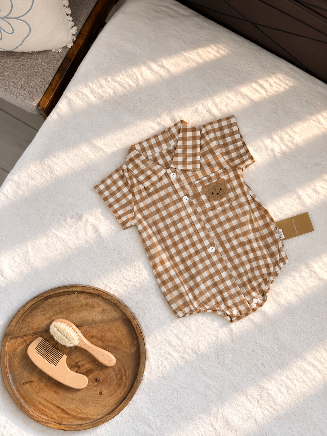 Baby Collared Romper