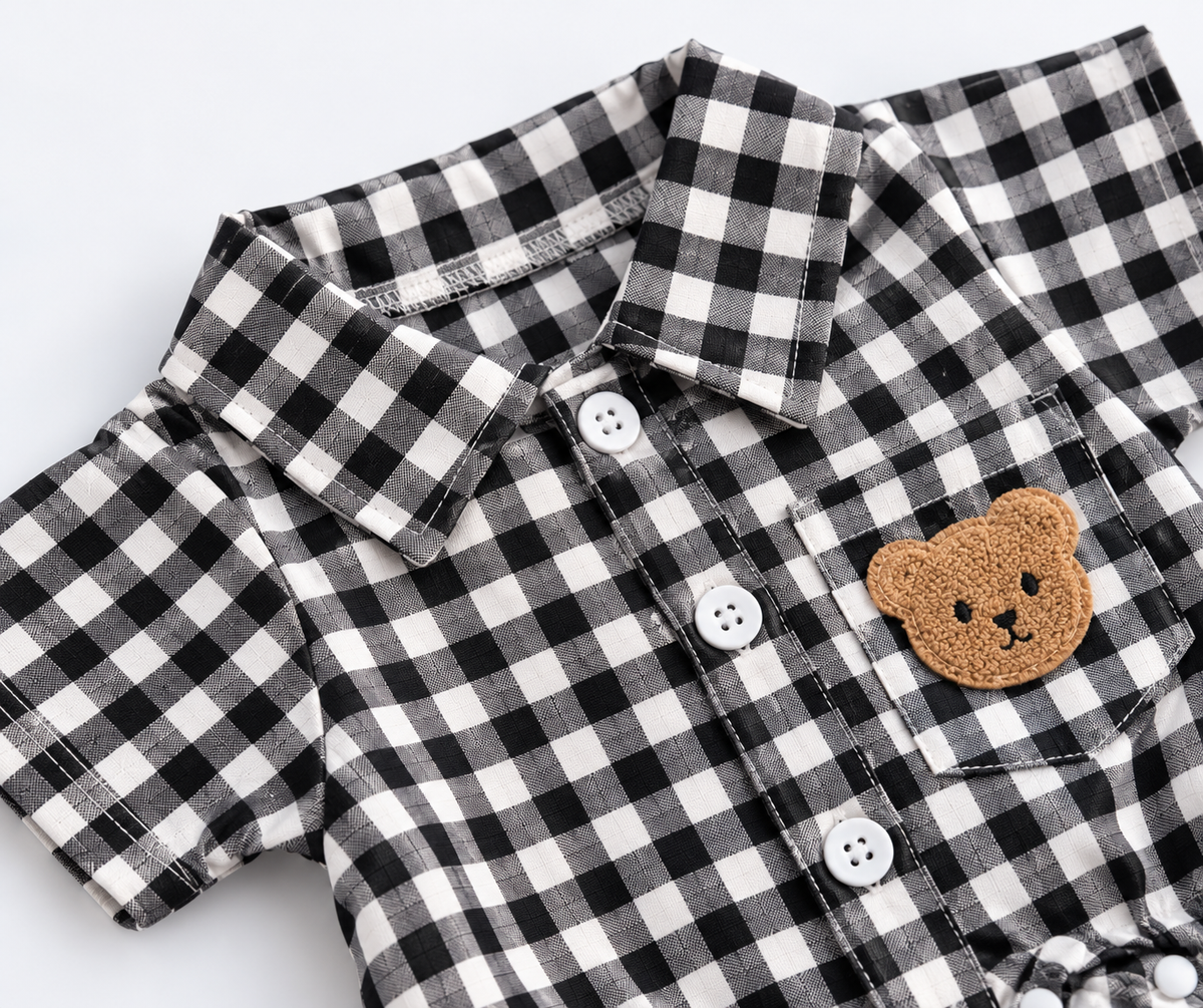 Baby Collared Romper