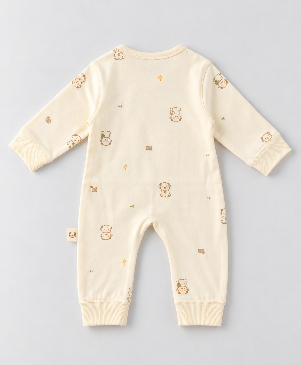 Knitted Bears Baby Romper